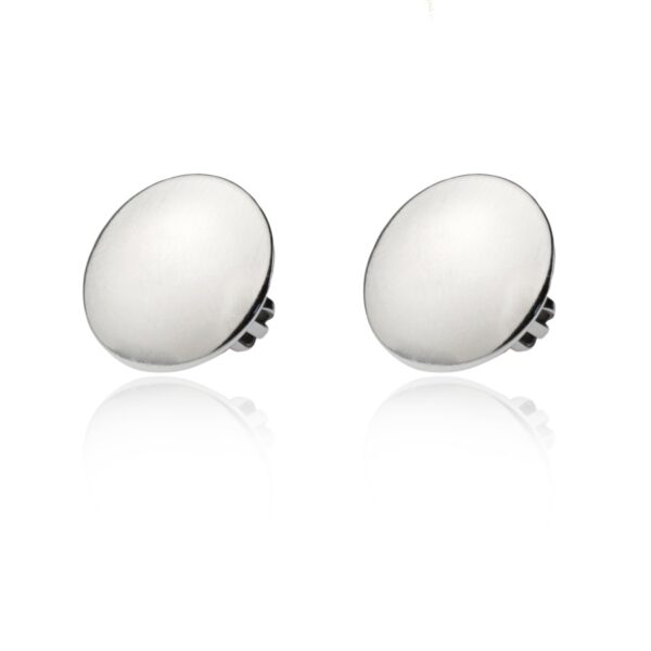 Stříbrné náušnice kolečko 13mm na šroubek