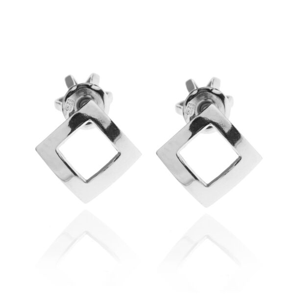 Stříbrné náušnice kosočterce